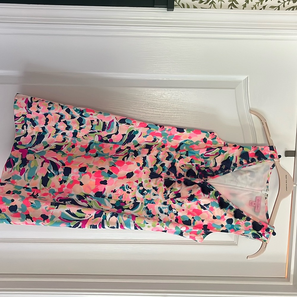 Lilly Pulitzer summer dress with tassel details!